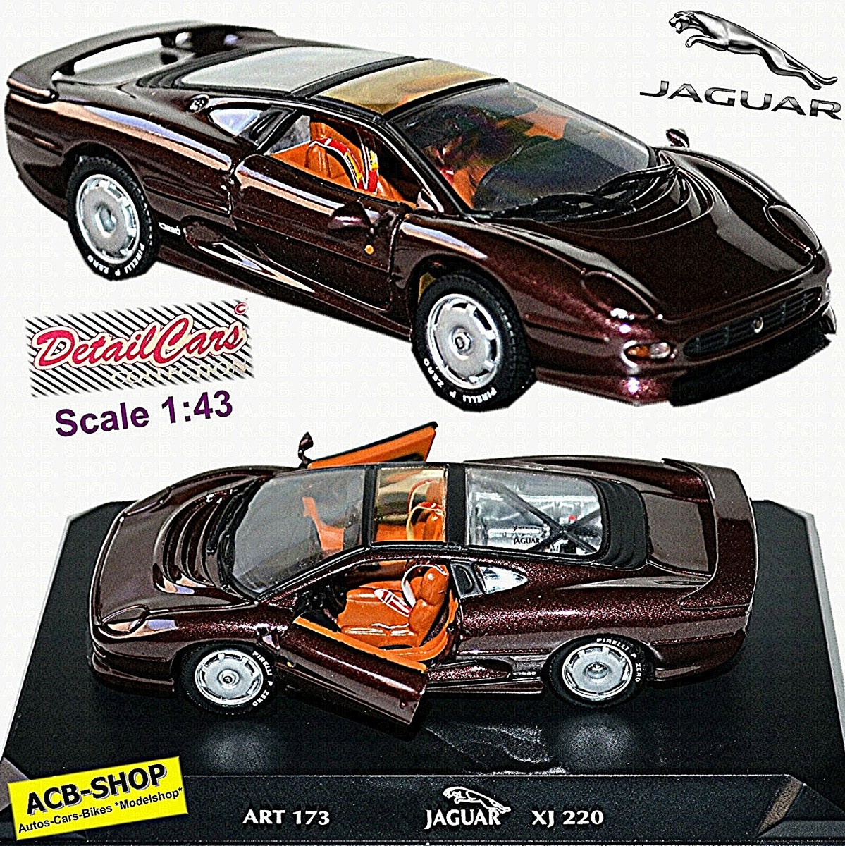 spark 1/43 ジャガー　XJ220 1992 spark 1/43 ジャガー XJ220 1992 - メルカリ