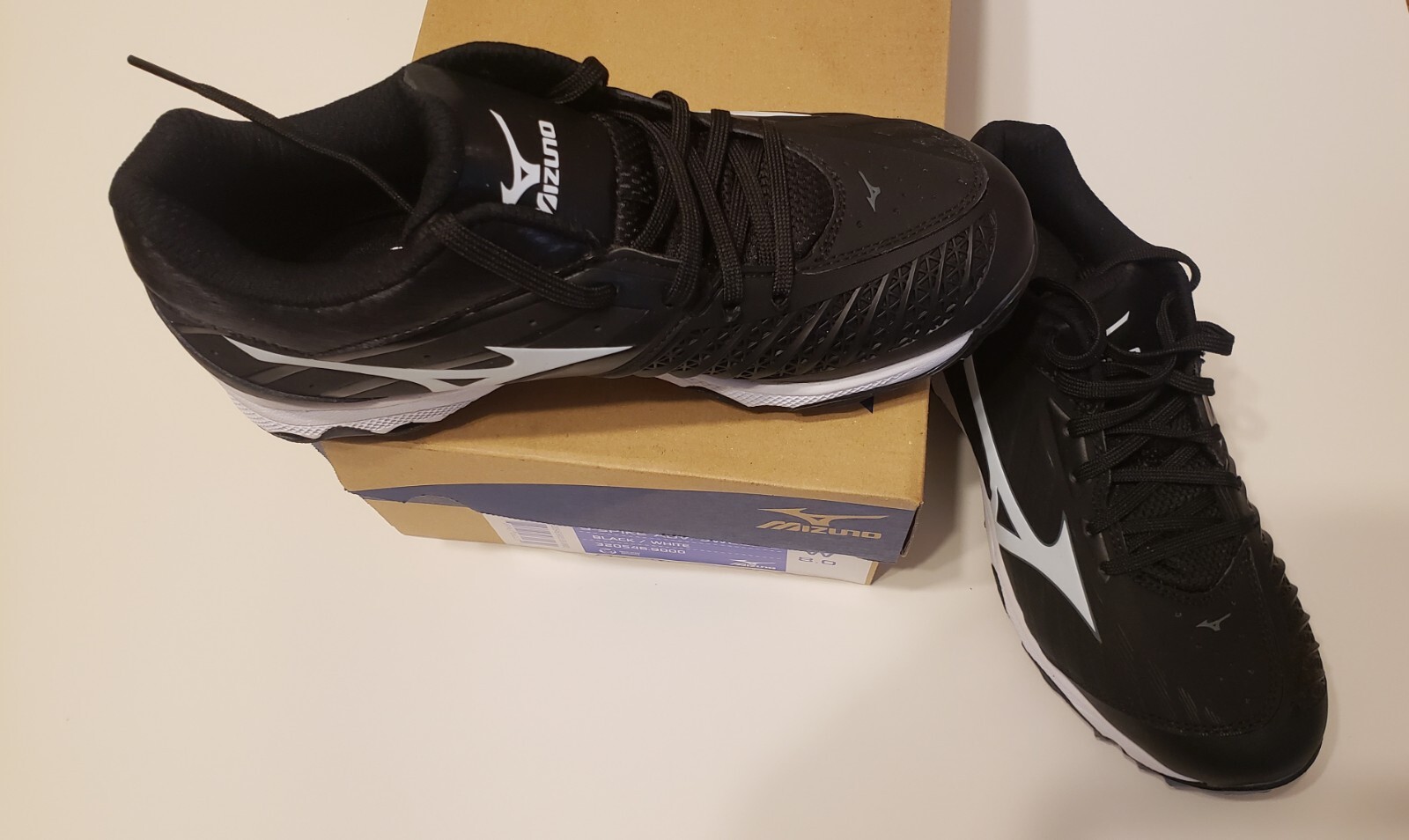 Mizuno 9Spike Advanced Sweep 3 Women's Softball Cleats Size 8 Black