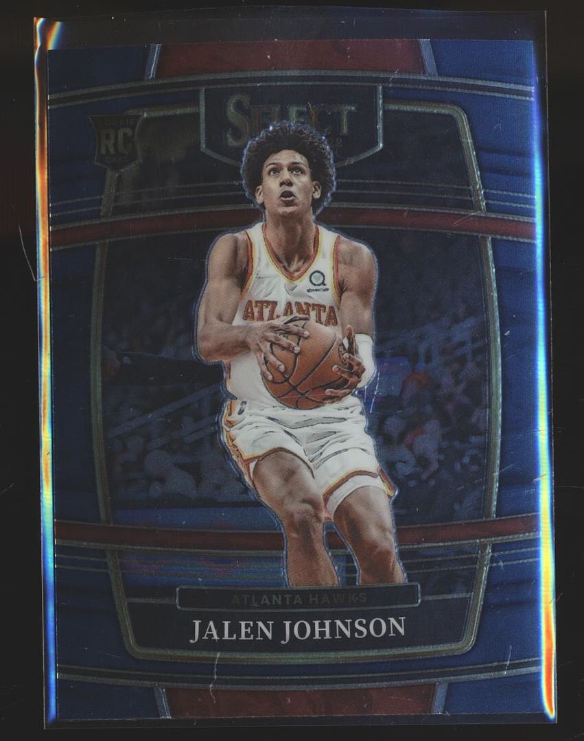 2021-22 SELECT BLUE RETAIL CONCOURSE ROOKIE JALEN JOHNSON HAWKS