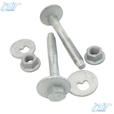 2PCS New Lower Rear Suspension Toe Alignment Eccentric Bolt Nut Kit For VW AUDI