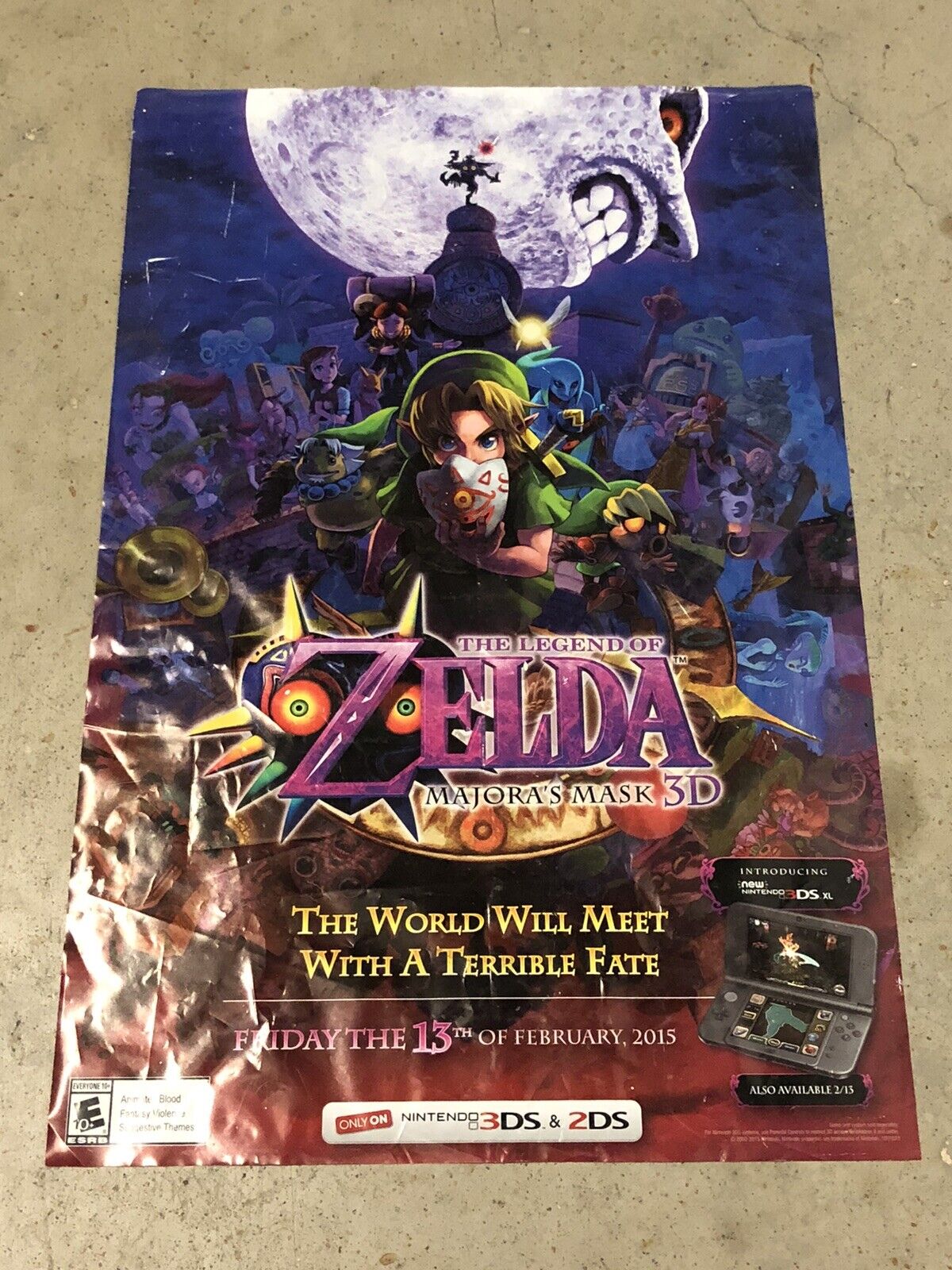 Legend of Zelda Majora's Mask Poster 