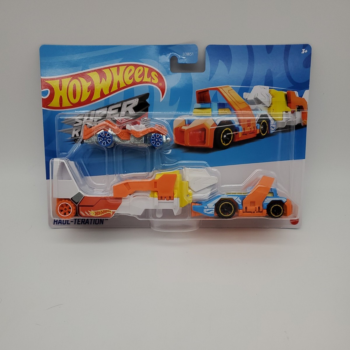 HOT WHEELS LOT of 3 SUPER RIGS - Haul-Teration, Red Planet