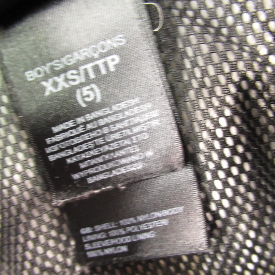 North Face Jacket Boys 2XS Long Sleeve Full Zip Pockets Outdoors Hooded - Image 4 of 4