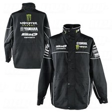 Bikeit Official Yamaha Monster Racing Paddock 34'' & 36'' Youth Jacket - Black