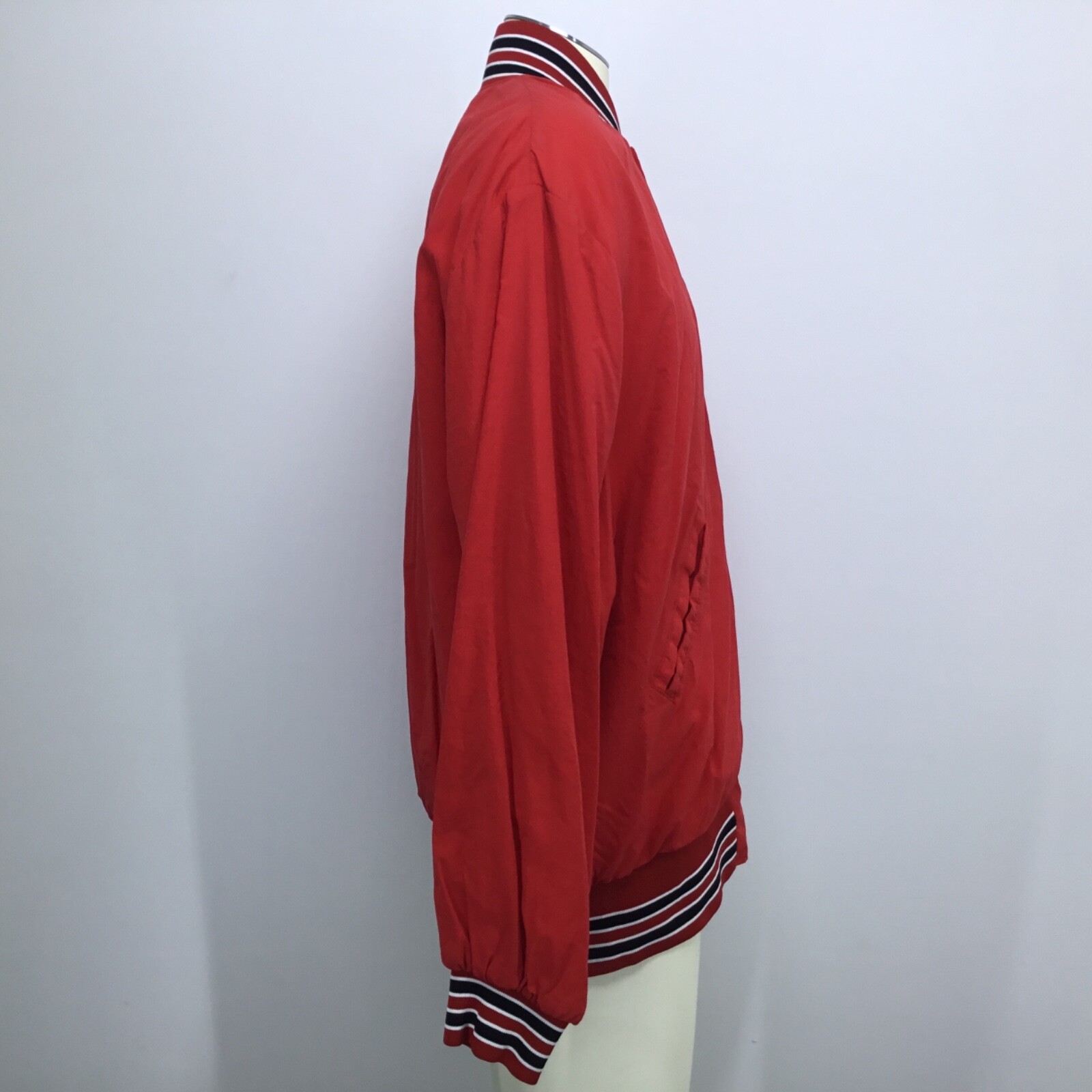 Vintage Men Sz XL Baseball Jacket Ripon Athletic Lined USA Made 90s