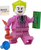 Lego DC Superheroes Joker Minifigur Mit Pinkem Anzug Und KnüPpel