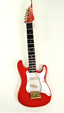 Electric Guitar Ornament Musical Instrument Collectible Holiday Home Decor