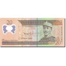 [#267256] Billet, Dominican Republic, 20 Pesos, 2009, 2009, KM:182a, NEUF