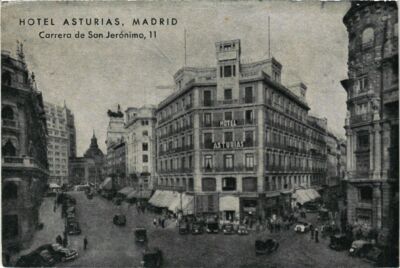 CPA Espagne Madrid - Hotel Asturias, Carrera de San Jeronimo 11 (282342)
