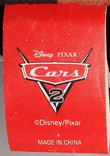 Disney Pixar 'Cars 2' Mater Tow Truck Soft Stuffed Plush Pillow/Truck 14x18 - Picture 11 of 12