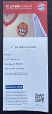 FC Bayern München Museum Ticket Sammler Allianz Arena Card Karte