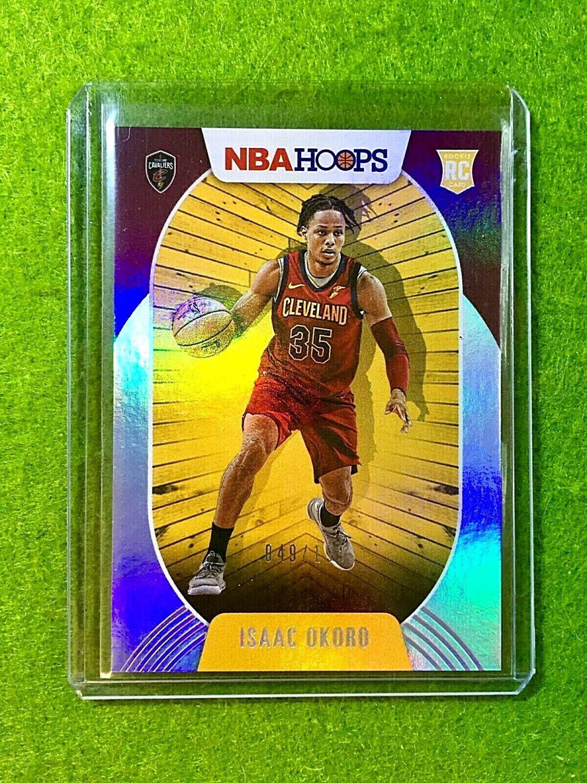 ISAAC OKORO SILVER PRIZM ROOKIE CARD # /199 CAVS SP RC 2020 Hoops  MAKE AN OFFER