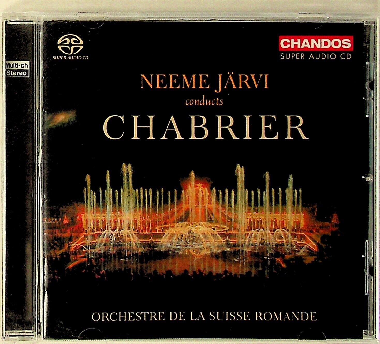 NEEME JARVI- Chabrier Orchestral Works SACD Espana/Suite Pastorale etc 2013