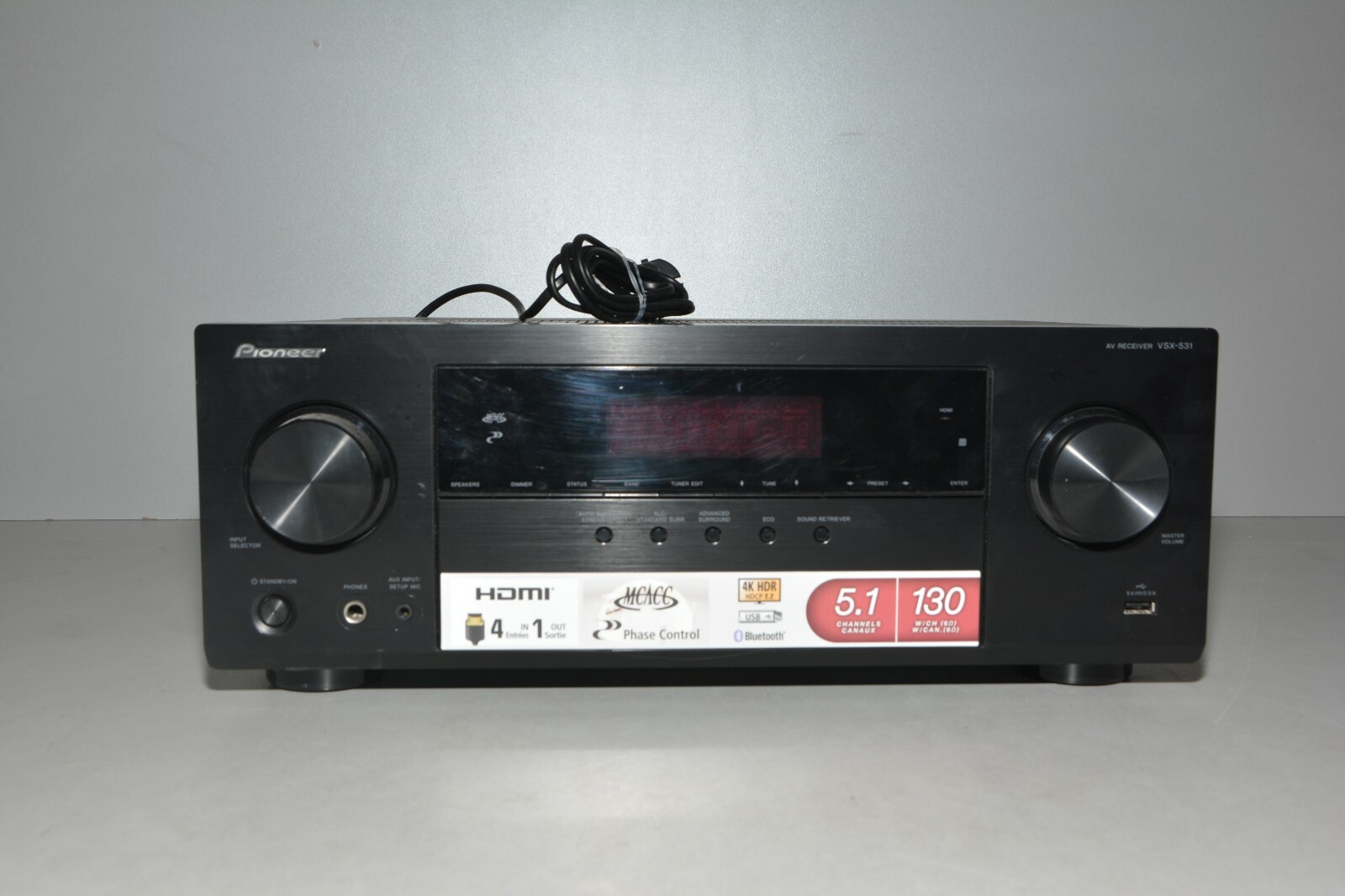 pioneer av receiver vsx 531
