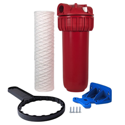 Warmwasserfilter-Set, Sedimentfilter für Kesselrücklauf, hohe Temperaturen