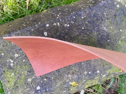 Dickleder Sattlerleder Blankleder 3,5mm Mauspad Vollrindleder vegetabil - Bild 2 von 29