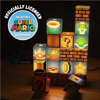 Super Mario Build a Level Lampe