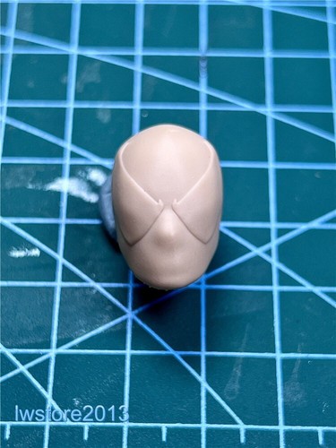 1:4 Scarlet Spider Parker Head Sculpt Carved For 18" Male Action Figure Body Toy - Afbeelding 1 van 6