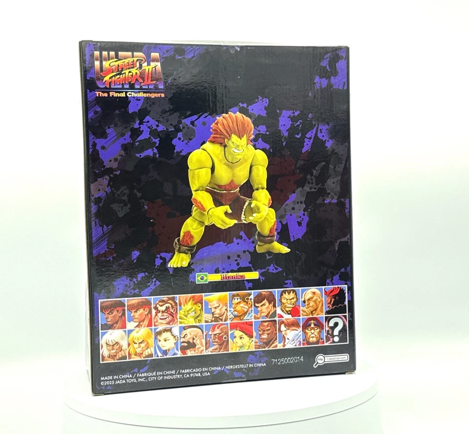 Figura de acción Ultra Street Fighter II Blanka escala 6 pulgadas de lujo Foto 2 de 2