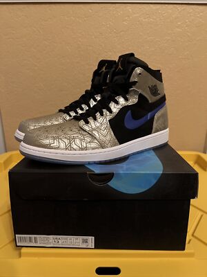 Air Jordan 1 Zoom Comfort Gold Laser Size 13 Mens Deadstock New