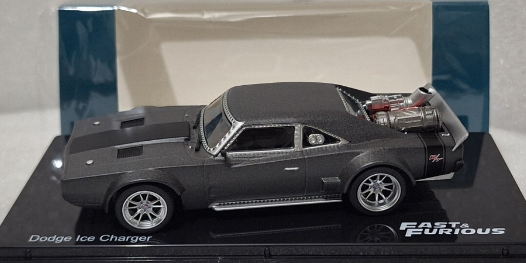 Dodge Ice Chager 1969 Fast & Furious 8 1:43 IXO Altaya Dodge Ice Chager 1969 Fast & Furious 8 1:43 IXO Altaya