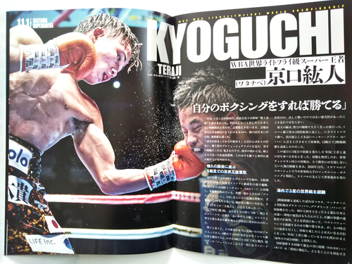 Boxing Program Teraji vs Kyoguchi WBC WBA Light Fly Unification Ticket Stub 2022 - Picture 4 of 12