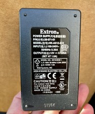 Extron Universal Power Supply Adapter output 12 VDC 1 Amp 28-071-01 No Connector