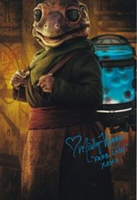 MISTY ROSAS signed Autogramm 20x30cm STAR WARS MANDO in Person autograph COA
