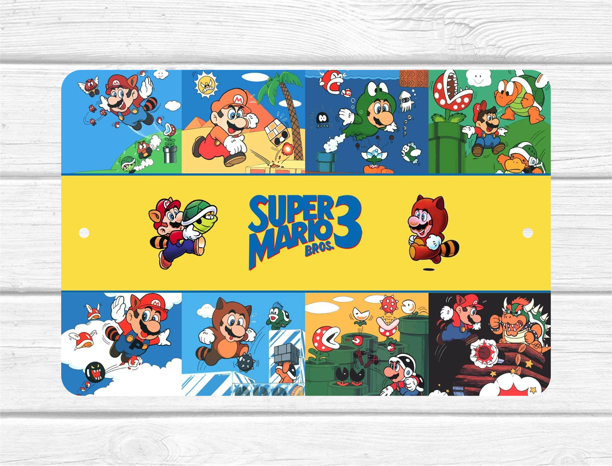SUPER MARIO BROS 3 COLLAGE CUSTOM 8