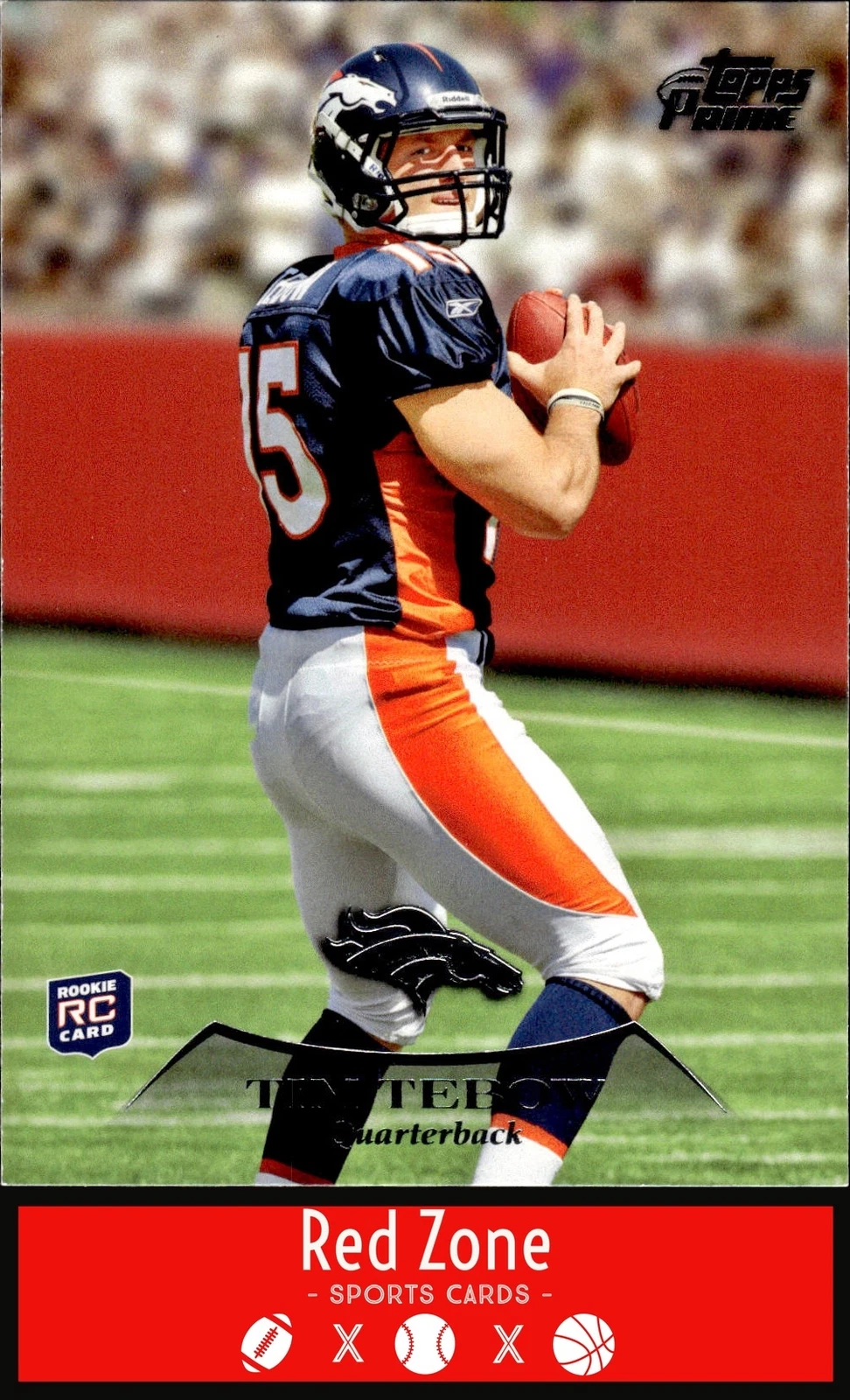 Tim Tebow trading card