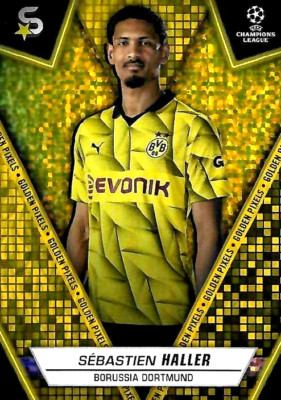 TCS 2860 Topps UCL Super Stars 2023/24 Sebastien Haller Golden Pixels No.30