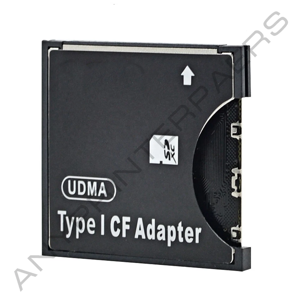 SD to Standard CF Adapter SDXC Compact Flash Type I Card For Canon Nikon Camera - Image 2 of 4