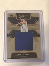 JON HEASLEY 2022 SELECT RC JUMBO PATCH #RJS-JH Kansas City Royals