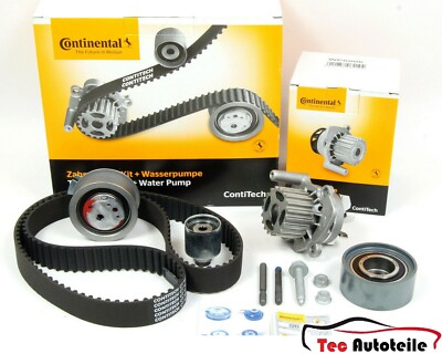 ContiTech Zahnriemensatz + Wasserpumpe Audi VW Skoda 2,0 TDI AZV BKD BNA BVA ECE