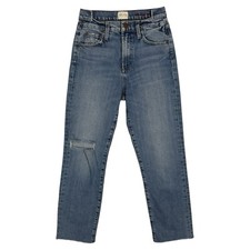 Alice  Olivia Amazing Double Waist Jeans Size 25 High Rise Ankle Straight