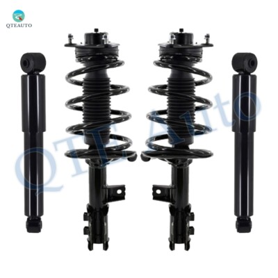 Front Quick Complete Strut-Coil Spring-Rear Shock For 2010-2013 KIA Forte Sedan