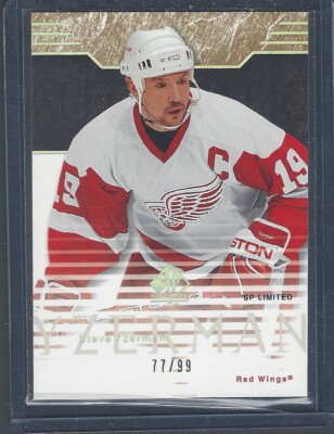 2003-04 SP Authentic SP Limited STEVE YZERMAN #77/99