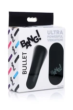 Bang! Bullet Vibe Black - Rechargeable Clitoral Vaginal Anal Vibrator