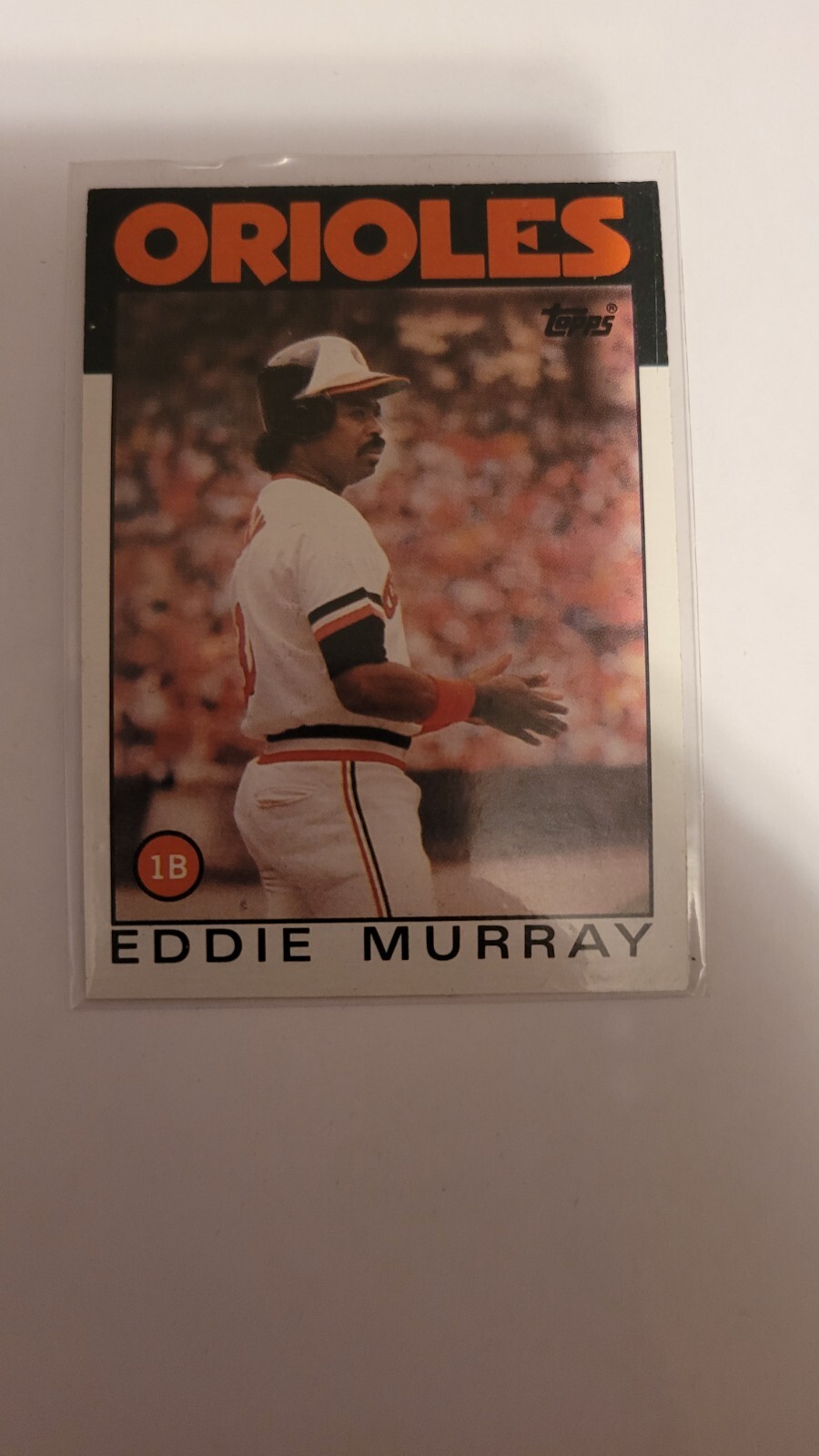 Eddie Murray #30 Baseball Cards 1986 Topps trading card — raw and PSA graded price guide