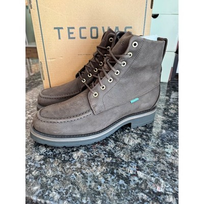 Tecovas The Rugged Moc Umber WP Cowhide Leather Boots Mens 10 D M10079UM