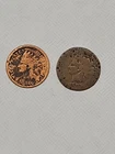 1880 & 1882 INDIAN HEAD CENT PENNY Mixed Condition Coin Lot IH1