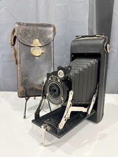 Antique Kodak No 1A Pocket Kodak Series II Folding Camera With Case