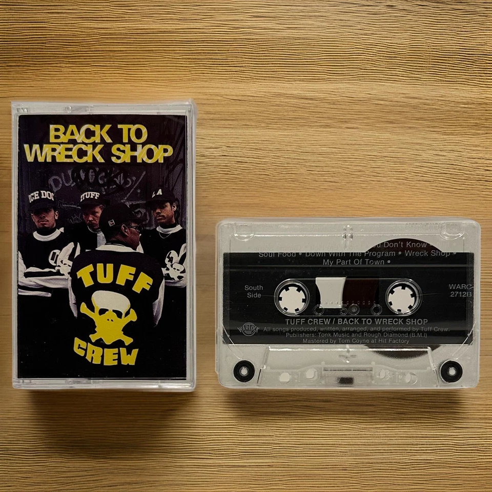•TUFF CREW ~ BACK TO WRECK SHOP• ~1989 OG PRESSING~ (CASSETTE TAPE) (1) - Image 3 of 4