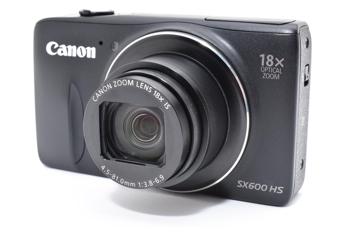 Canon PowerShot SX600 HS 16.0MP Digital Camera - Black for sale