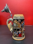 German ‘Zöller & Born’ Beer Stein, THREE MUSICIANS Handpainted NO. 650 — photo 5