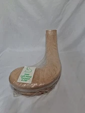 Babcock Stair Handrail 4-7/8” Fitting LEFT -Hand Turnout Wood Oak Unfinished
