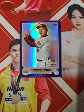 2022 Topps Chrome NPB Baseball Purple Refractor Rookie GINJI MAEDA /299