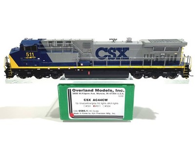Overland OMI CSX GE AC44CW CSX Transportation #511 HO Brass Model #6585.1