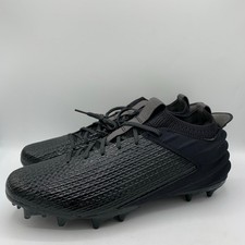 Botines de fútbol Under Armour Blur 2 MC de gamuza para hombre talla 11,5 triple negro