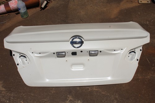 OEM Nissan Altima 16-18 Rear Trunk Deck Boot Lid Pearl White QAB ...
